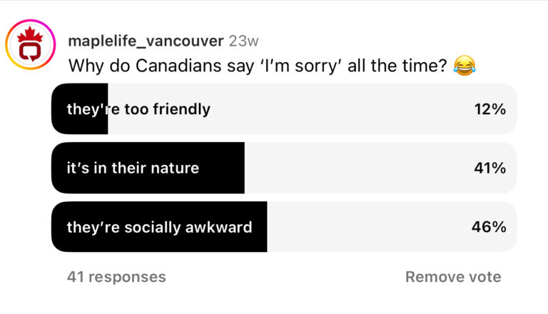 Sorry, Eh? The Cultural Significance of Canadians Saying Sorry - Maple Life