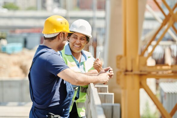 Skilled trades workers in Canada representing apprenticeships and the Team Canada Strong training initiative.